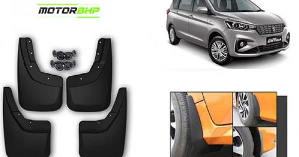 Ertiga mud store flaps white